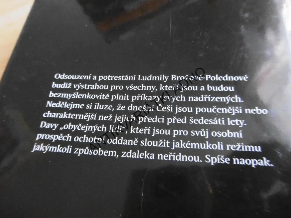 PŘÍBĚH HEREČKY, DĚLNICKÁ PROKURÁTORKA LUDMILA BROŽOVÁ A JEJÍ SVĚT, PETR ZÍDEK, **an