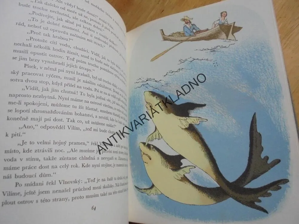 KORMIDELNÍK VLNOVSKÝ ANEB ZÁHUBA LODI, MARRYAT,TRNKA