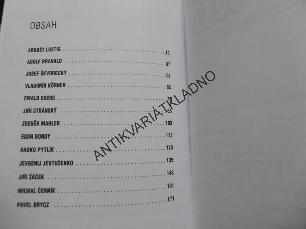 ČESKÝ OSUD, NAŠE 20. STOLETÍ OČIMA SPISOVATELŮ, FRANTIŠEK CINGER, **an