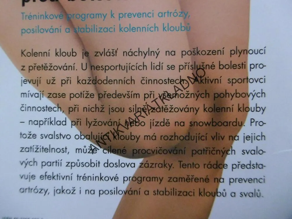KOLENA - CVIČENÍ PROTI BOLESTEM, **an