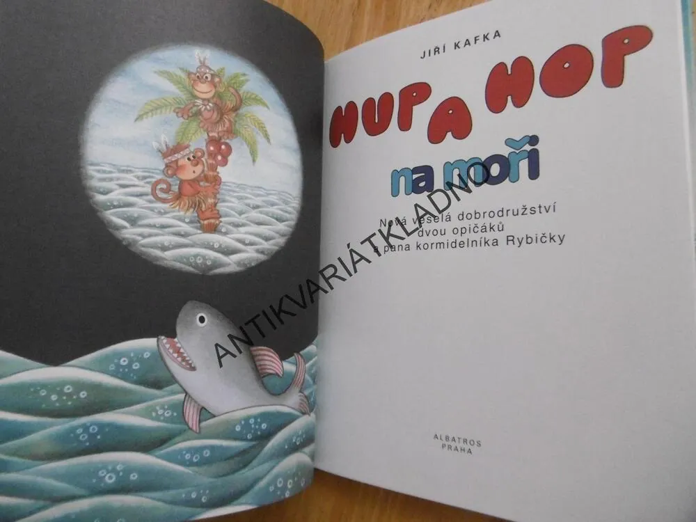 HUP A HOP NA MOŘI, JIŘÍ KAFKA, JOSEF LAMKA, MARCELA WALTEROVÁ, **an