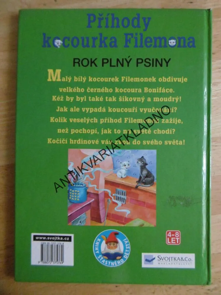 PŘÍHODY KOCOURKA FILEMONA, JARO, LÉTO, PODZIM A ZIMA KOČIČÍMA OČIMA, **an