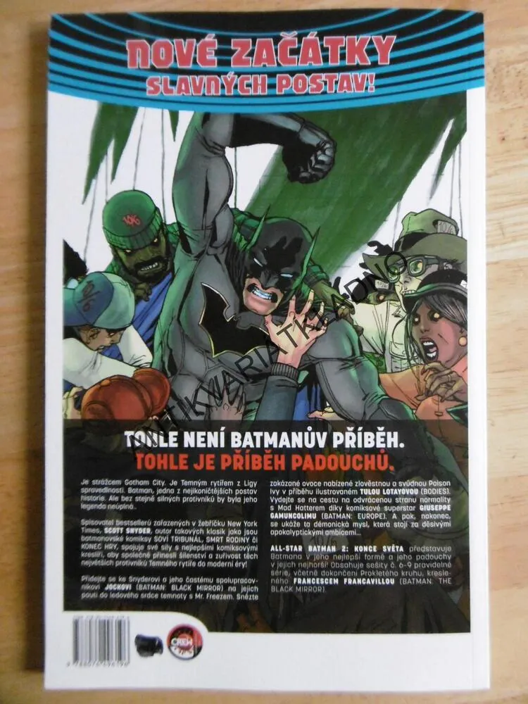 BATMAN, KONCE SVĚTA, KOMIKS DC COMICS, **an