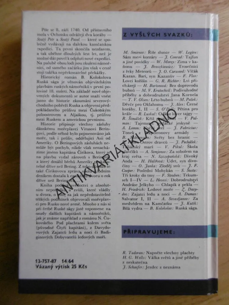 KOD 176 - RUSKÁ SÁGA, BORIS KOLOKOLOV, **an