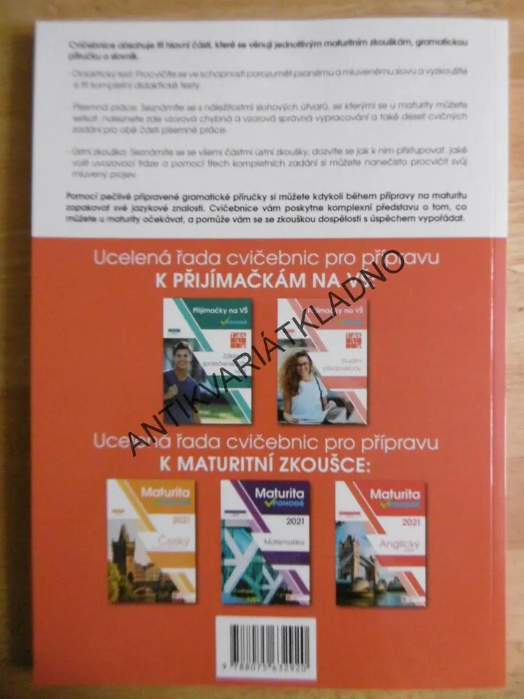 MATURITA V POHODĚ,  ANGLICKÝ JAZYK