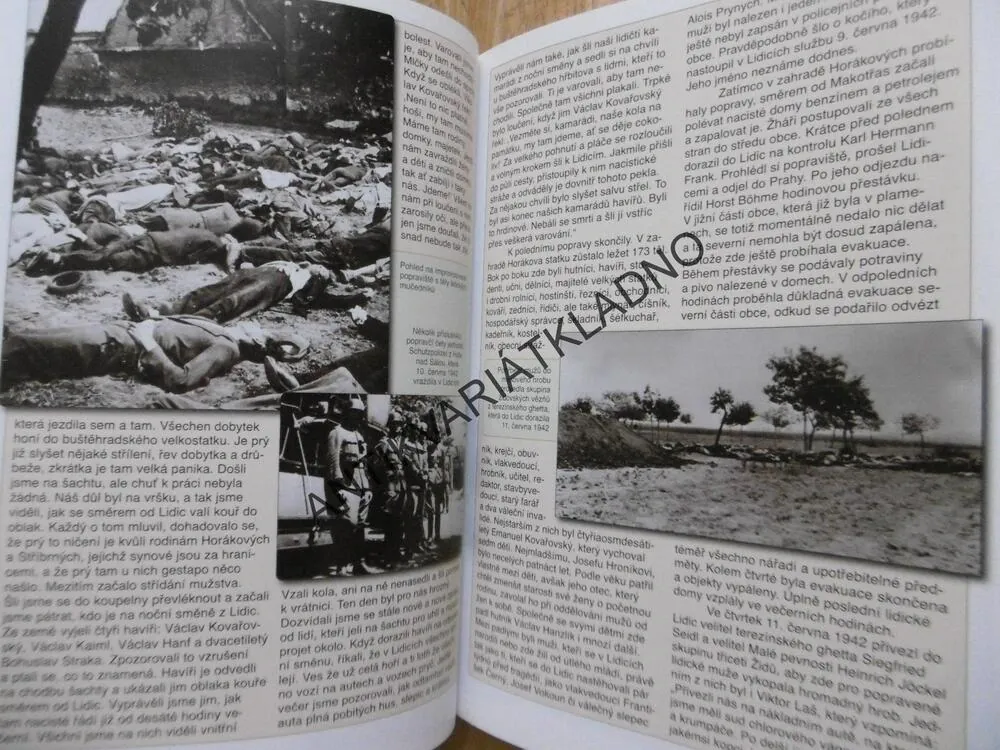 LIDICKÁ VZPOMÍNÁNÍ, EDUARD STEHLÍK, LIDICE, OKR. KLADNO, 2007, **an