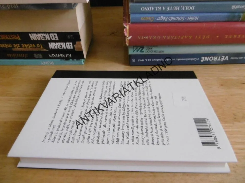 ARISTOKRATKA A VLNA ZLOČINNOSTI NA ZÁMKU KOSTKA, EVŽEN BOČEK, **an