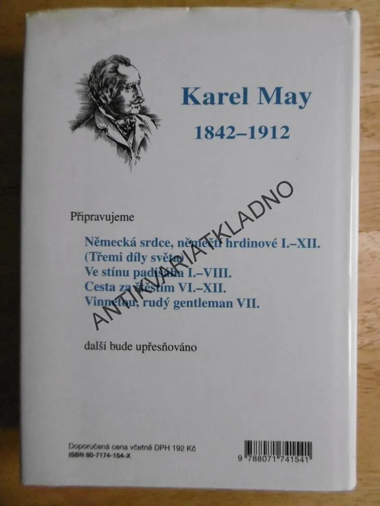 POSLEDNÍ CESTY OBOU QUITZOWŮ II., KAREL MAY, NÁVRAT