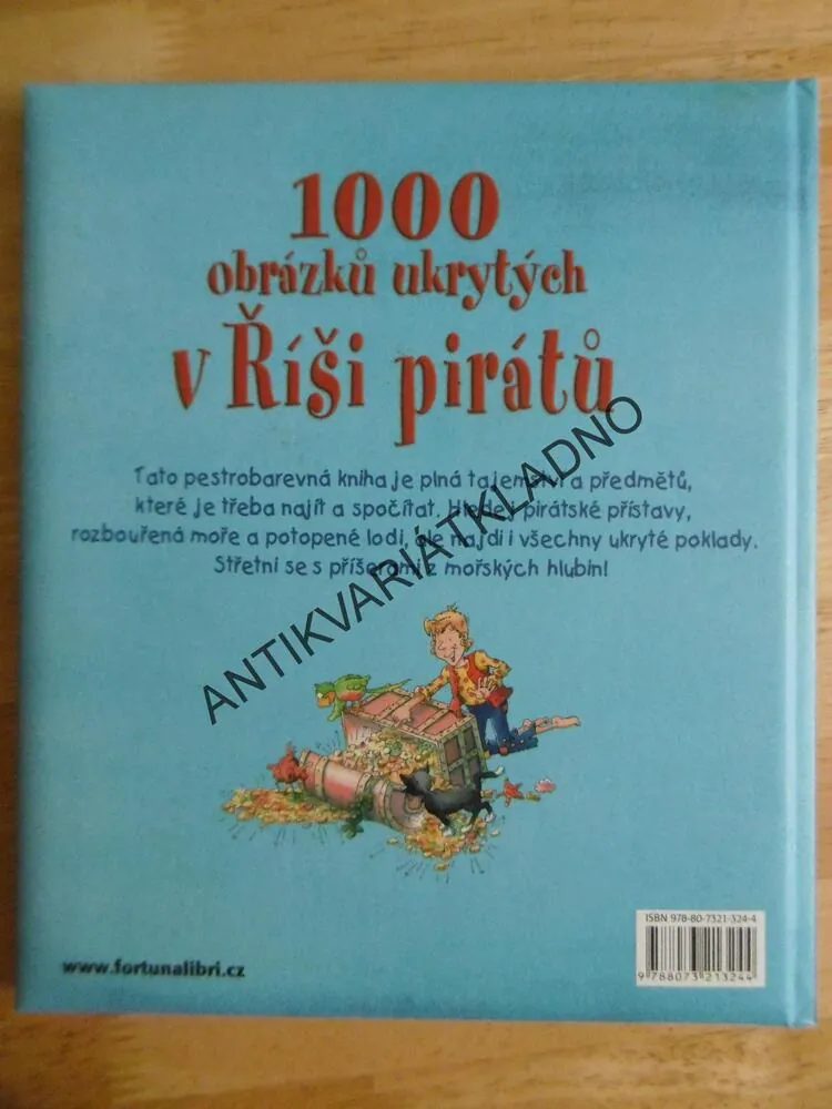 1000 OBRÁZKŮ UKRYTÝCH V ŘÍŠI PIRÁTŮ,  **an