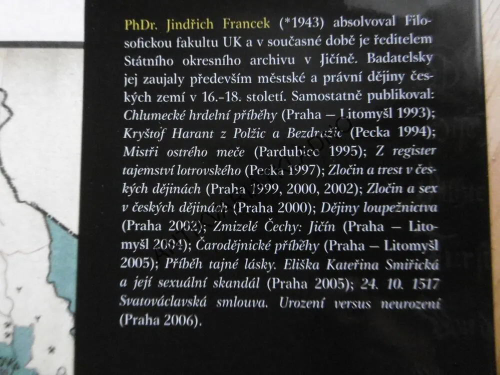 NAVZDORY ZÁVISTI, JINDŘICH FRANCEK, **an
