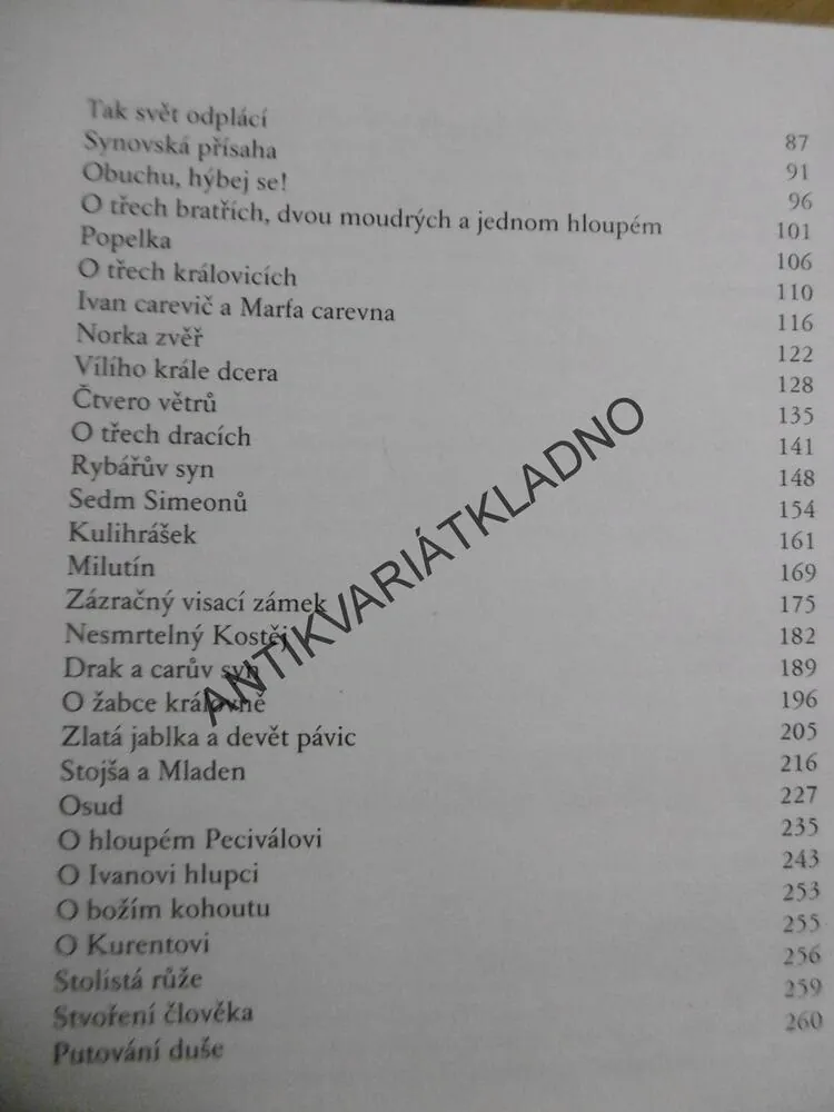 SLOVANSKÉ POHÁDKY, K.J.ERBEN,**an
