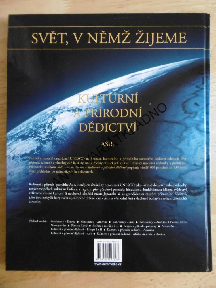 KULTURNÍ A PŘÍRODNÍ DĚDICTVÍ - ASIE, **an