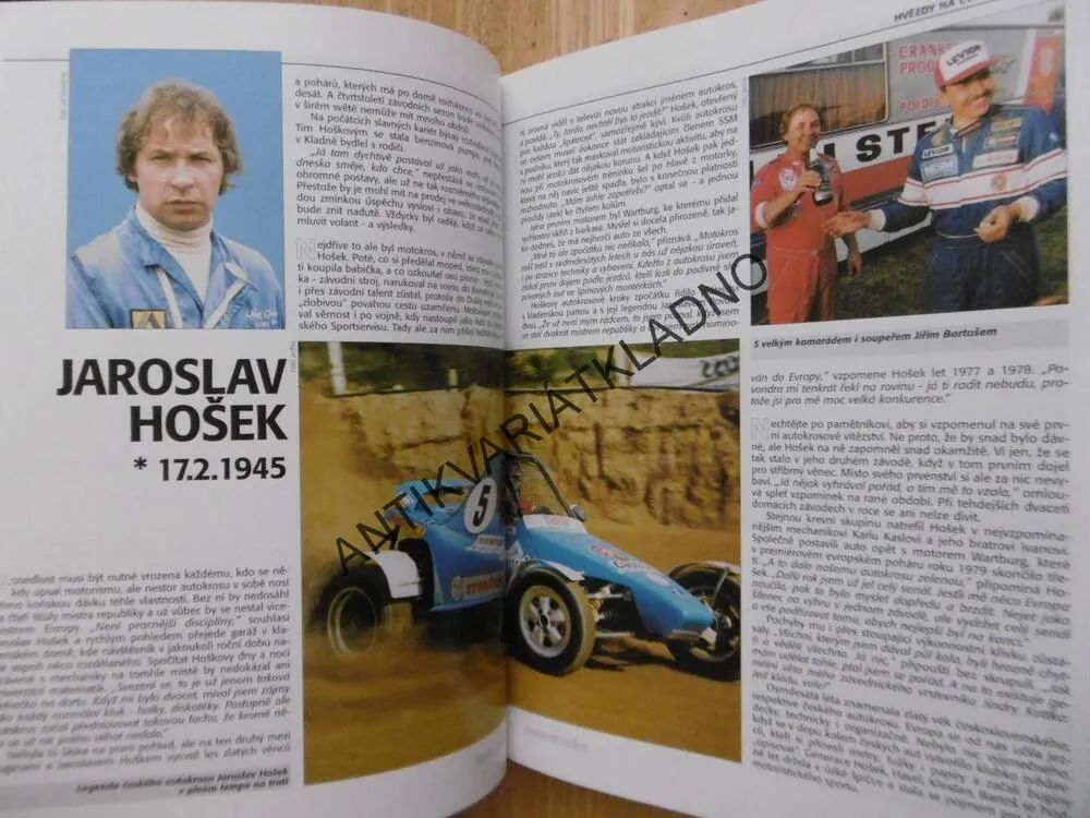 HVĚZDY NA ČTYŘECH KOLECH, **an