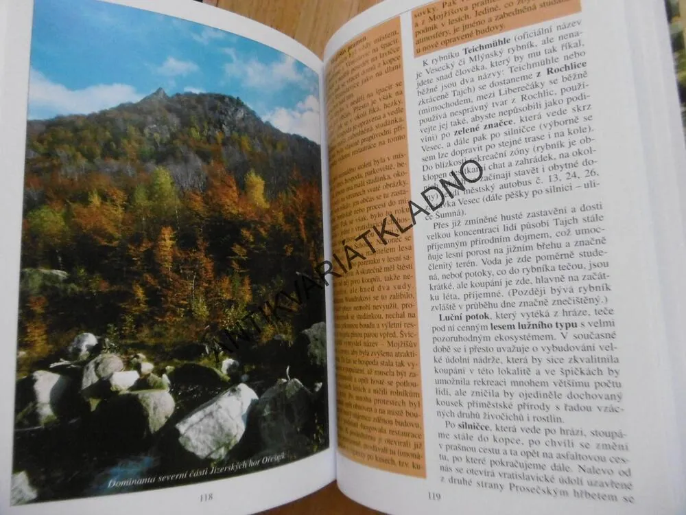 TURISTICKÝ PRŮVODCE - LIBERECKO, **an