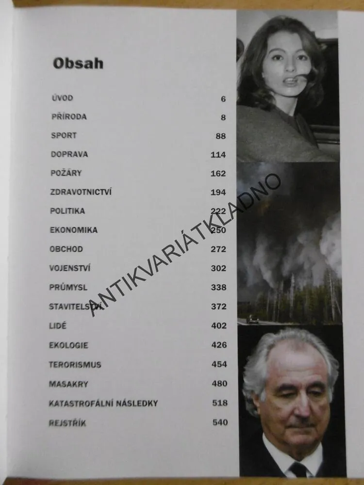 501 KATASTROF, KTERÉ OTŘÁSLY SVĚTEM, **an