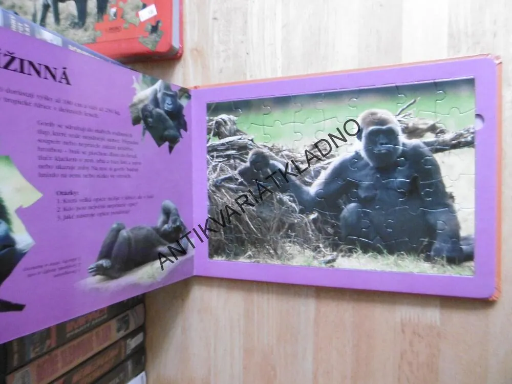 OPICE, POZNÁVÁME S PUZZLE, **an