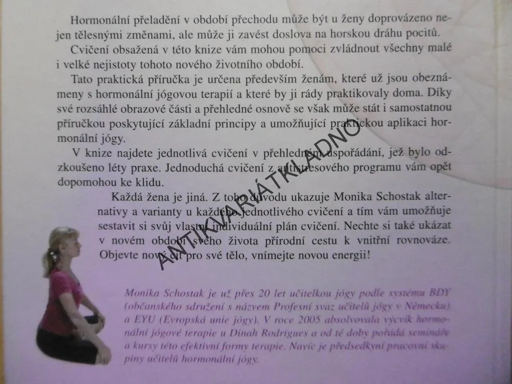 HORMONÁLNÍ JÓGA, MONIKA SCHOSTAK, **an