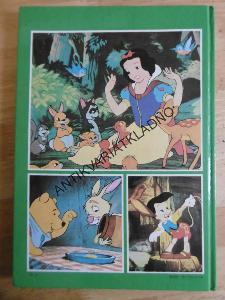 WALT DISNEY, MEDVÍDEK PÚ, PINOCCHIO, SNĚHURKA, **an