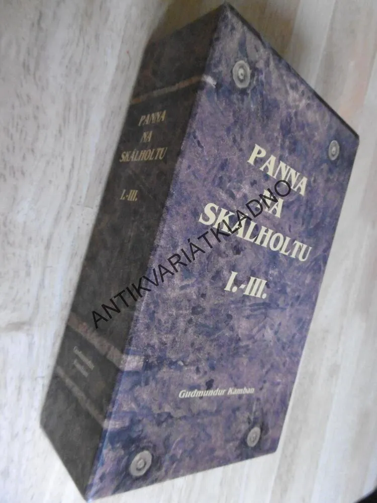PANNA NA SKÁLHOLTU, 1-3, GUDMUNDUR KAMBAN,