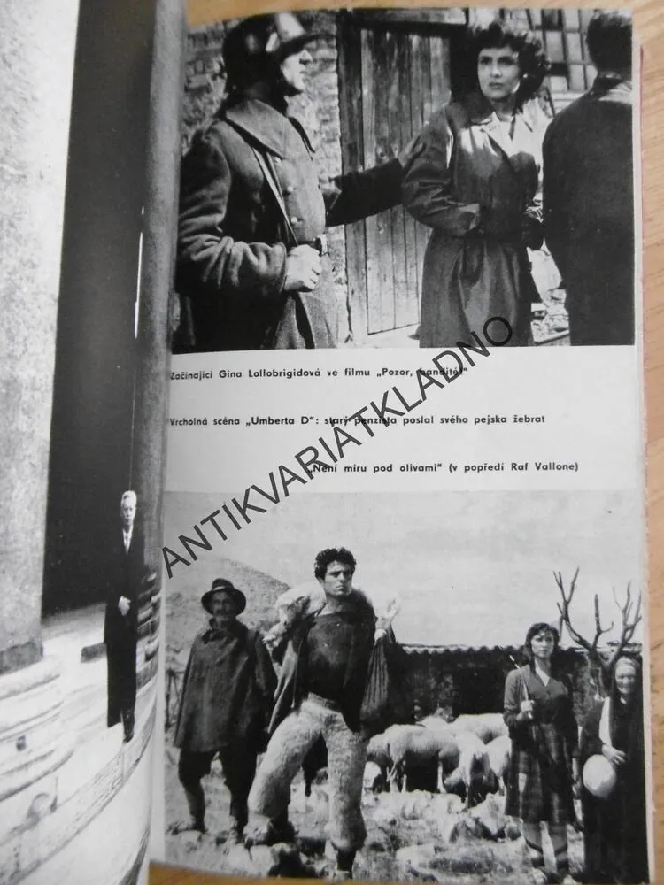 FILM VELKÝCH NADĚJÍ, DRAHOMÍRA OLIVOVÁ, ITÁLIE