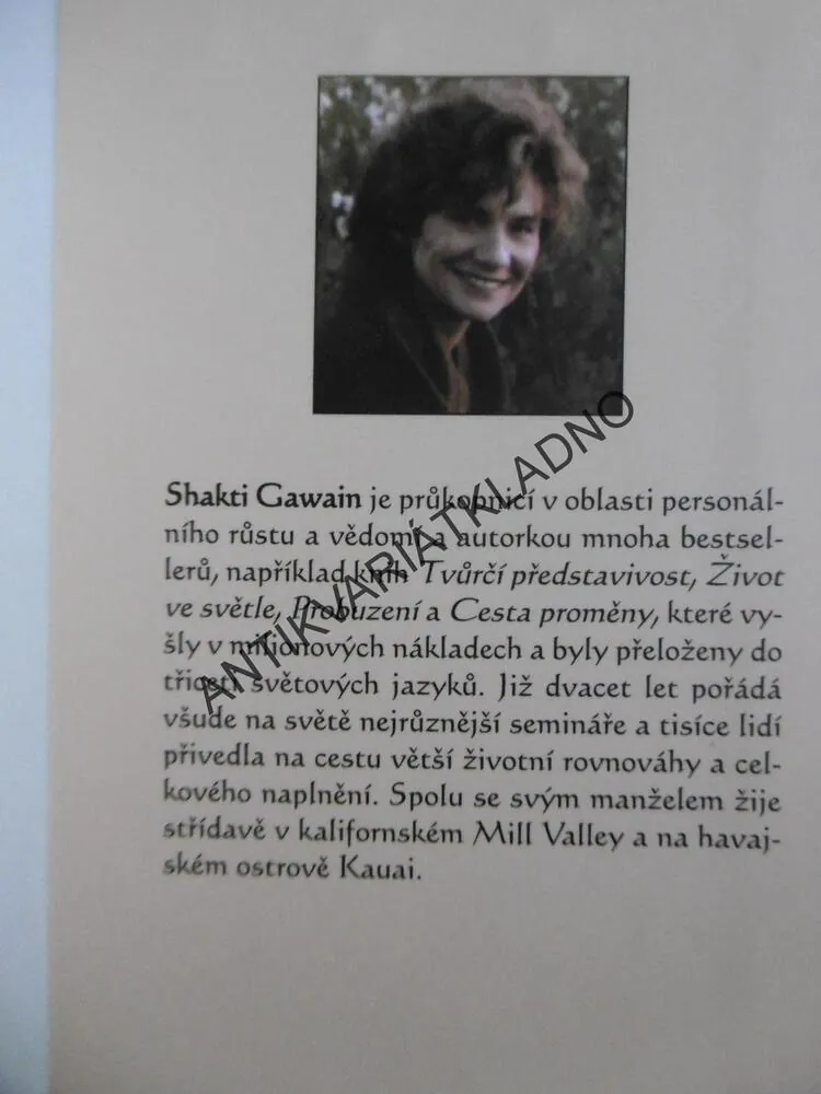 ROZVÍJENÍ INTUICE, TVŮRČÍ PŘEDSTAVIVOST II., SHAKTI GAWAIN, **an