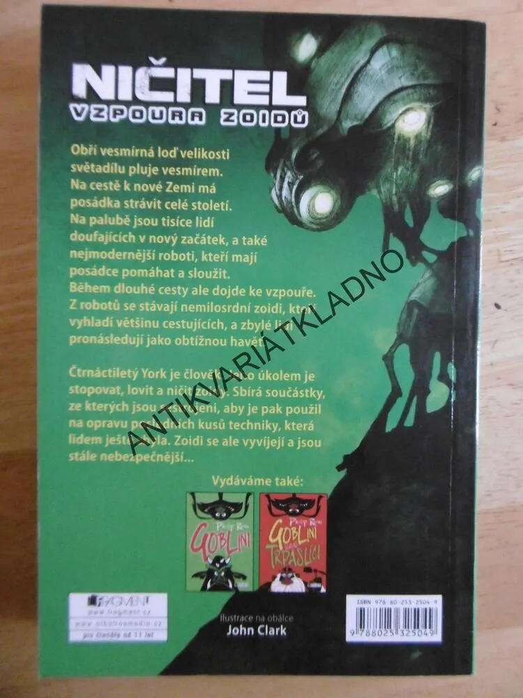 NIČITEL, VZPOURA ZOIDŮ, PAUL STEWART, CHRIS RIDDEL, **an