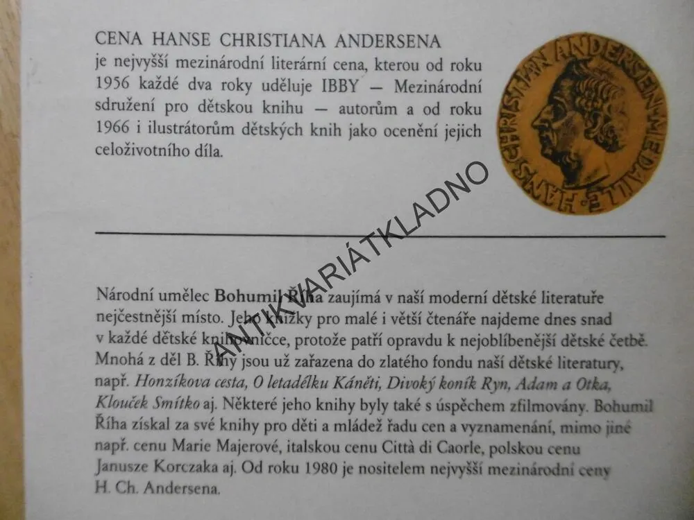 O TŘECH PENÍZÍCH A JINÉ POVÍDKY, BOHUMIL ŘÍHA, **an