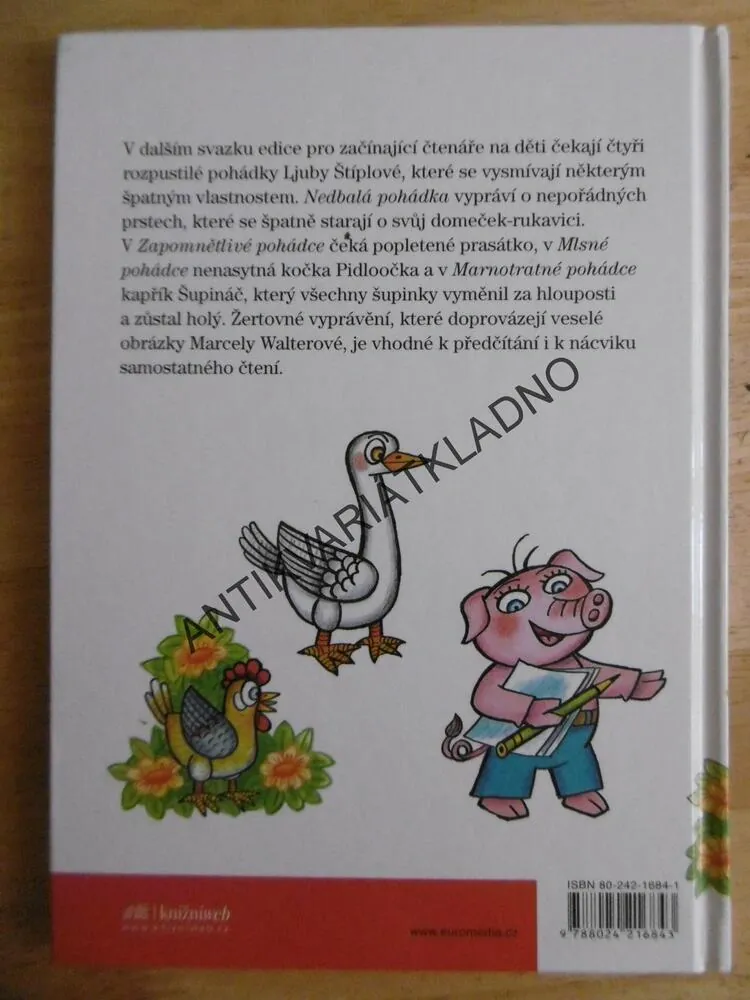 NEPLECHATÉ POHÁDKY, LJUBA ŠTÍPLOVÁ, MARCELA WALTEROVÁ, **an