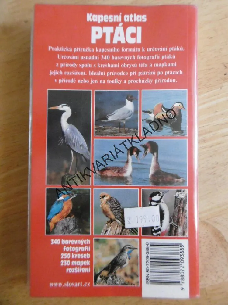 PTÁCI, KAPESNÍ ATLAS, J. NICOLAI, D. SINGER, K. WOTHE, **an