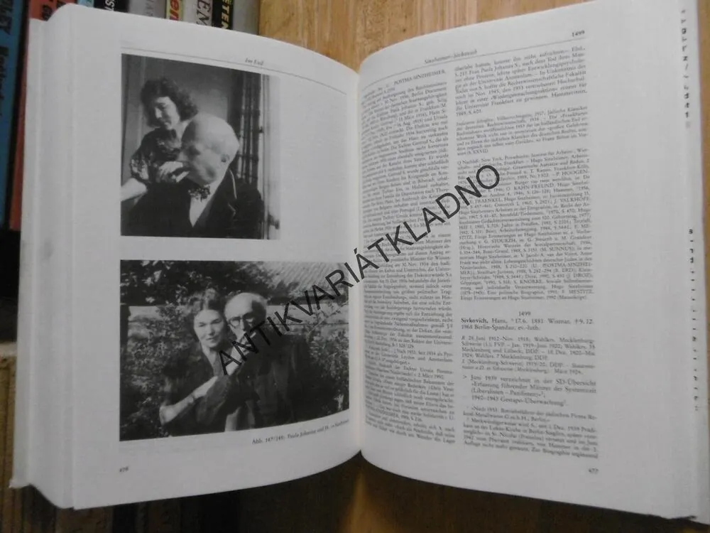 DIE REICHSTAGSABGEORDNETEN DER WEIMARER REPUBLIK IN DER ZEIT....., 1933-1945, BIOGRAFIE, MARTIN SCHUMACHER, NĚMECKY, **an