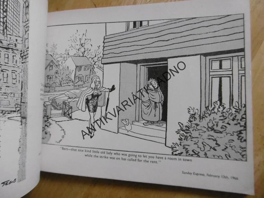 GILES, ANGLICKY, 1965, VTIPY, HUMOR, **an
