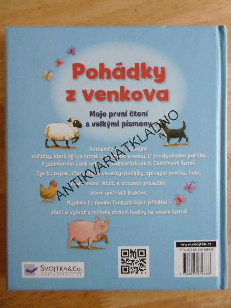 POHÁDKY Z VENKOVA, MOJE PRVNÍ ČTENÍ S VELKÝMI PÍSMENY, **an