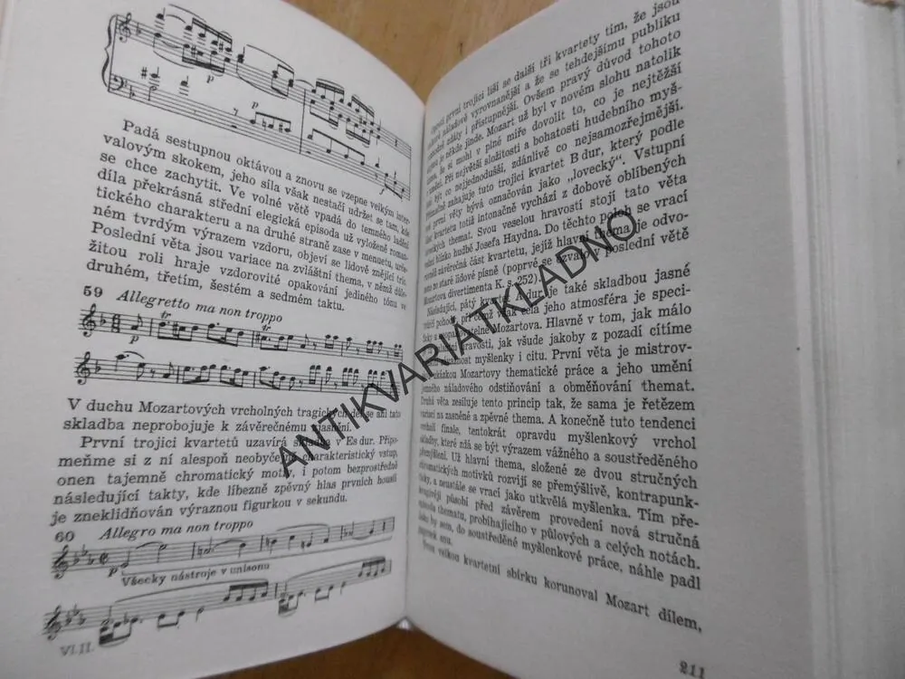 WOLFGANG AMADEUS MOZART, BOHUMIL KARÁSEK, **an