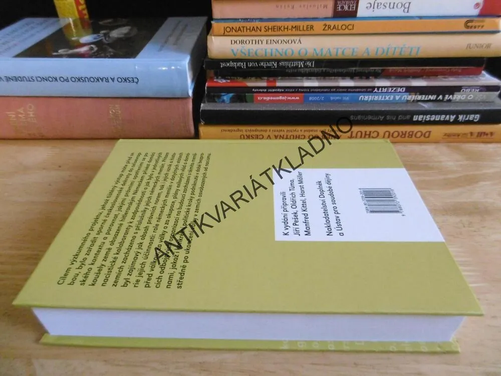 NĚMECKÉ MENŠINY V PRÁVNÍCH NORMÁCH, 1938 - 1948, JIŘÍ PEŠEK A KOLEKTIV, **an