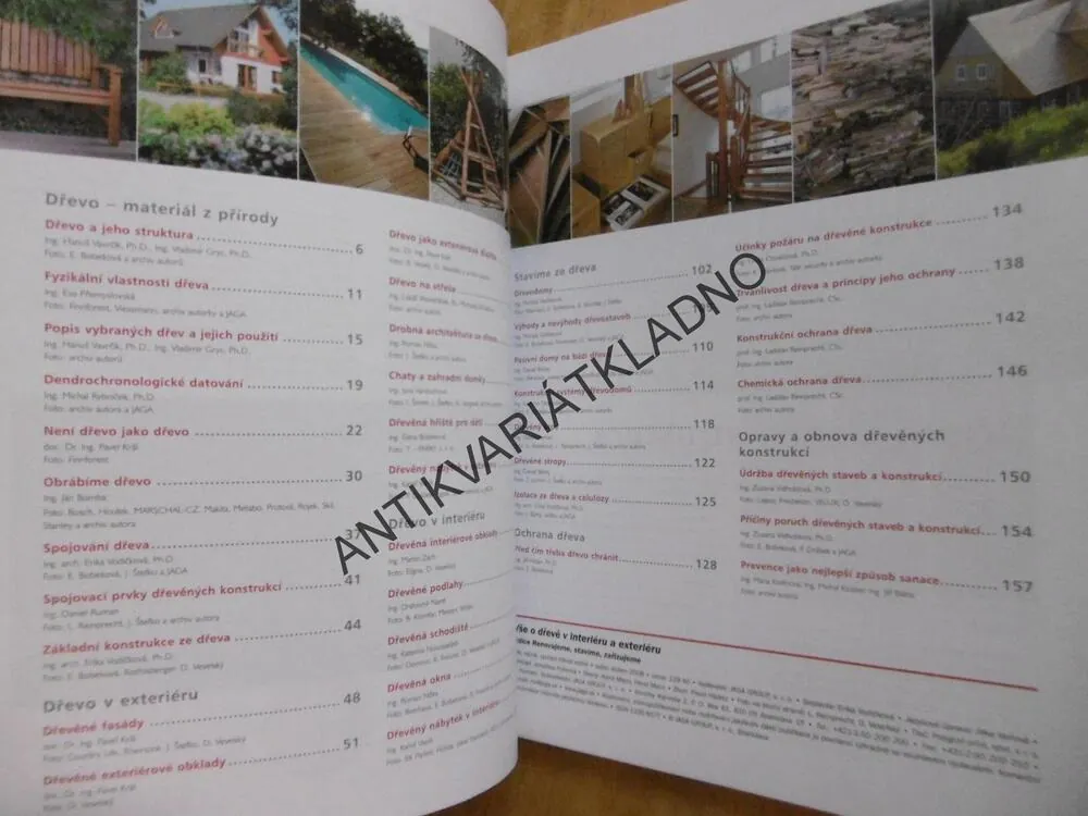 VŠE O DŘEVĚ V INETRIÉRU A EXTERIÉRU, EDICE HOME, 2/2008, **an