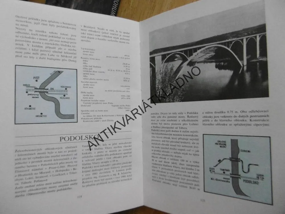 NAŠE MOSTY HISTORICKÉ A SOUČASNÉ, DUŠAN JOSEF, **an