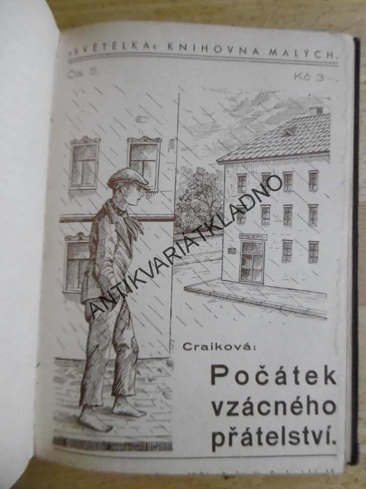 SVÁZANÉ POVÍDKY SVĚTÉLKA KNIHOVNA MALÝCH-  OTÍK CESTOVATEL, AJ.POVÍDKY, **an
