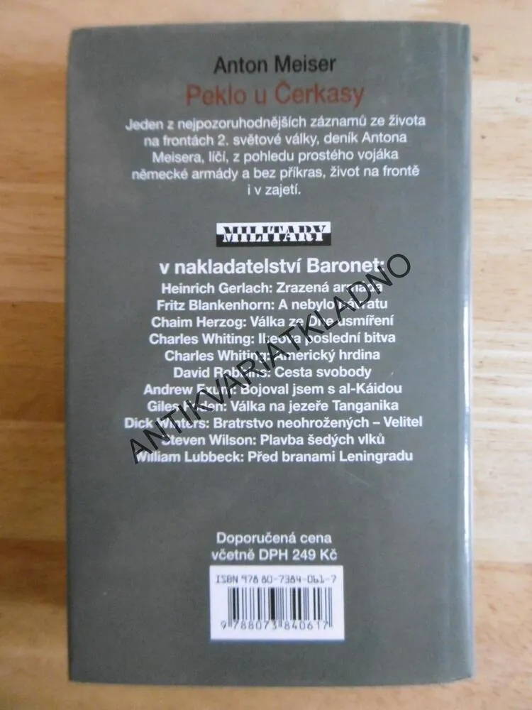 PEKLO U ČERKASY, ANTON MEISER, **an