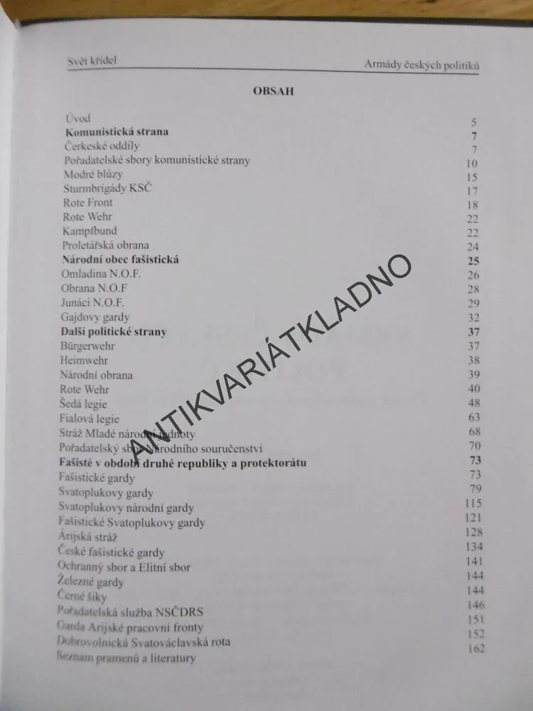 ARMÁDY ČESKÝCH POLITIKŮ, IVO PEJČOCH, **an