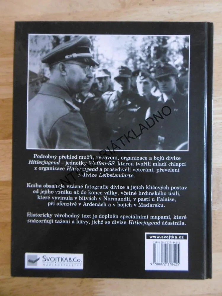 SS- HITLERJUGEND, HISTORIE DVANÁCTÉ DIVIZE SS 1943-45, RUPERT BUTLER,, **an