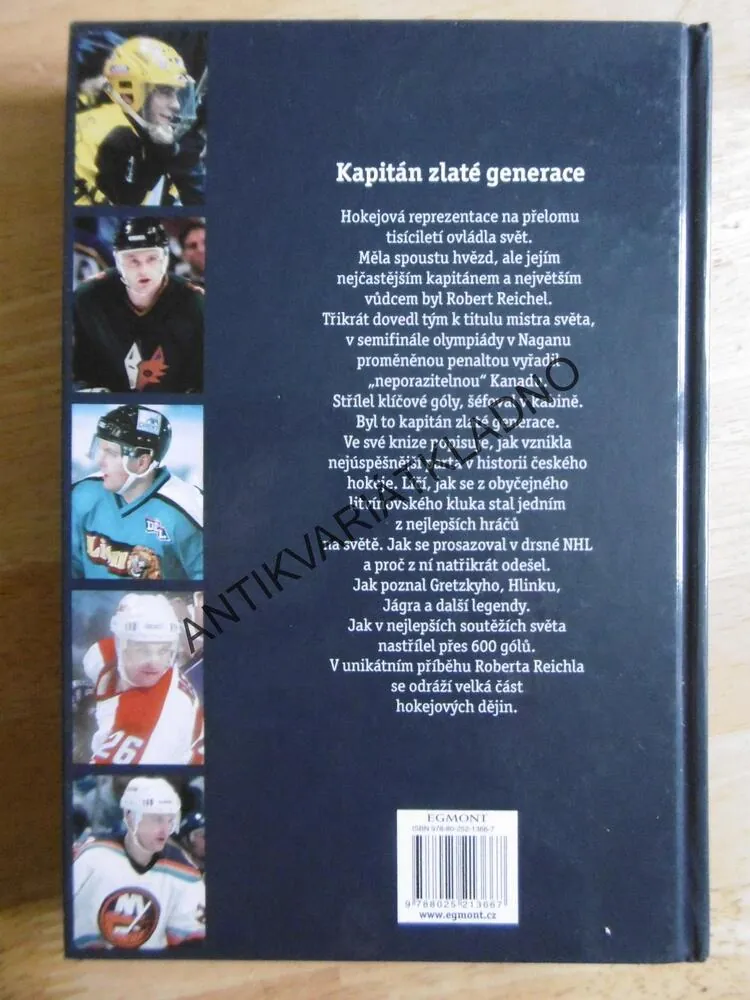 ROBERT REICHEL, KAPITÁN ZLATÉ GENERACE, KAREL KNAP, **an