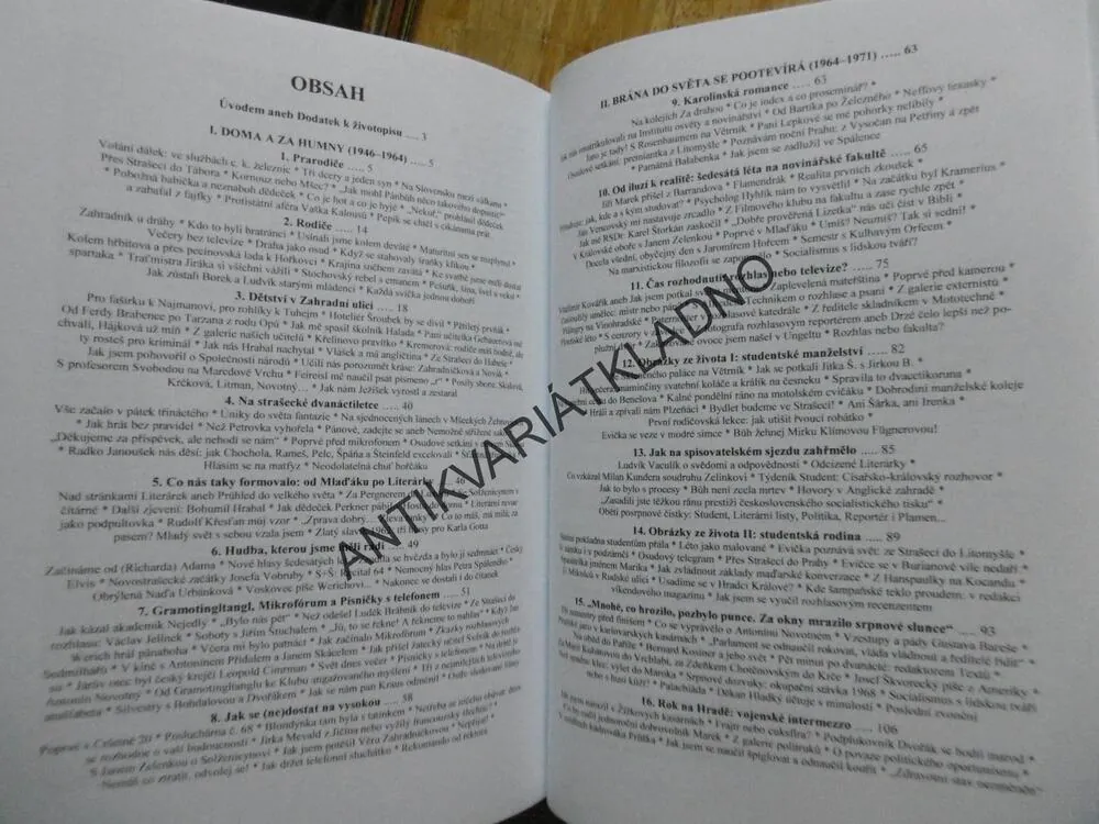 ČECHOAMERICKÝ PŘÍBĚH, TAK (NĚJAK) TO TENKRÁT BYLO, STANISLAV PERKNER, **an