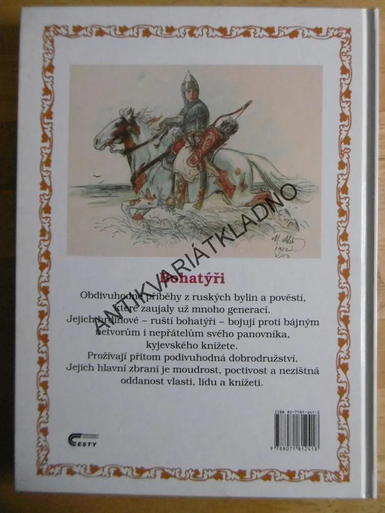 BOHATÝŘI, Z RUSKÝCH BYLIN A POVĚSTÍ, **an