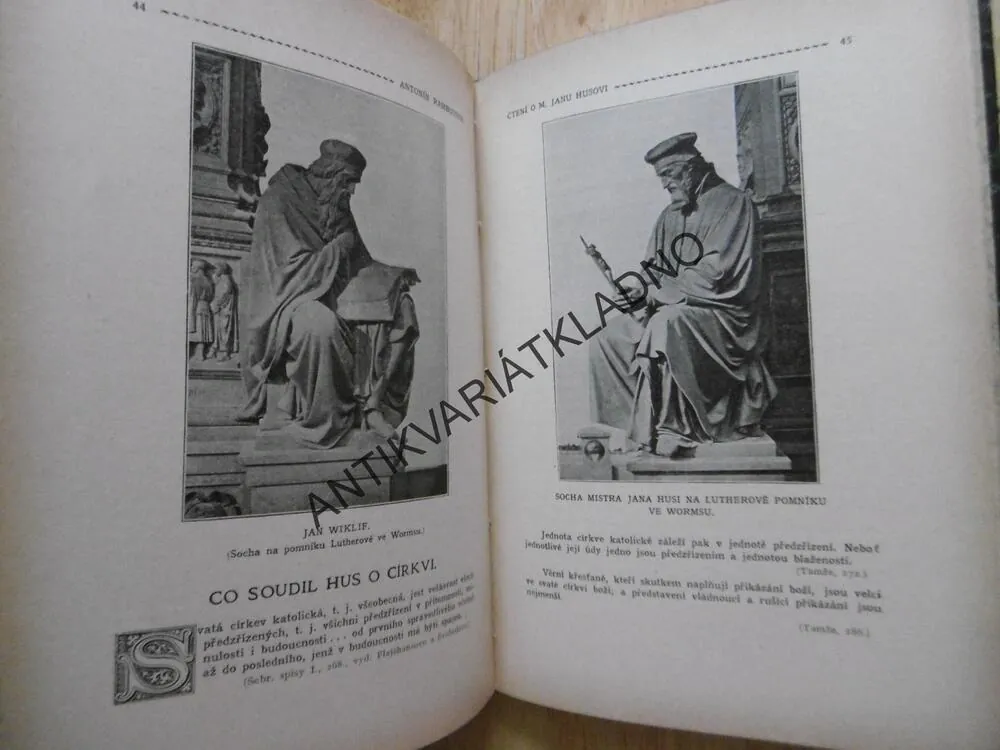 ČTENÍ O MISTRU JANU HUSOVI, AN T. RAMBOUSEK,