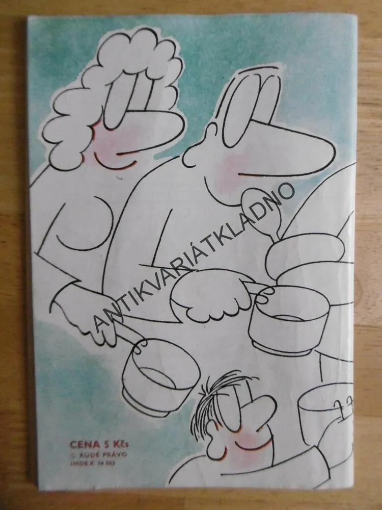 HUMORISTICKÝ MINIKALENDÁŘ DIKOBRAZU, 1980