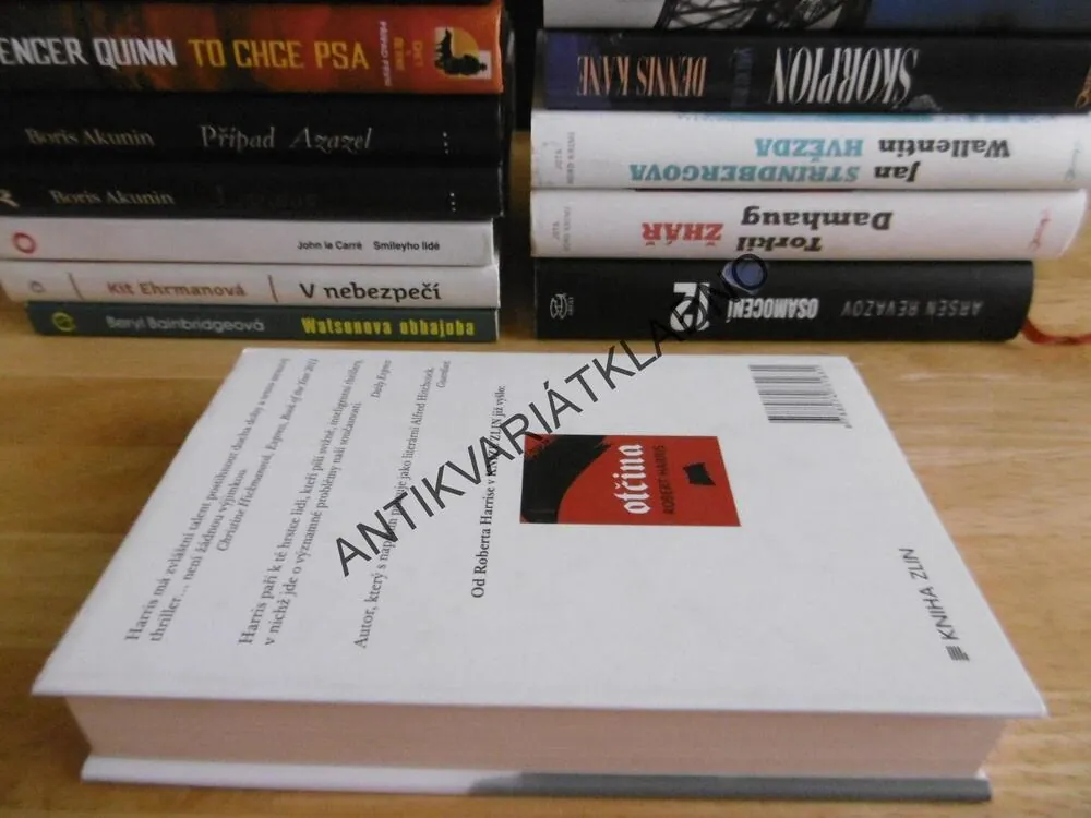 INDEX HRŮZY, ROBERT HARRIS, **an