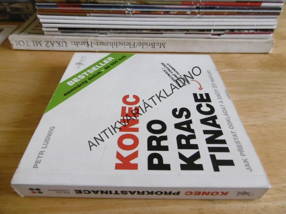 KONEC PROKRASTINACE, PETR LUDWIG, BESTSELLER, **an