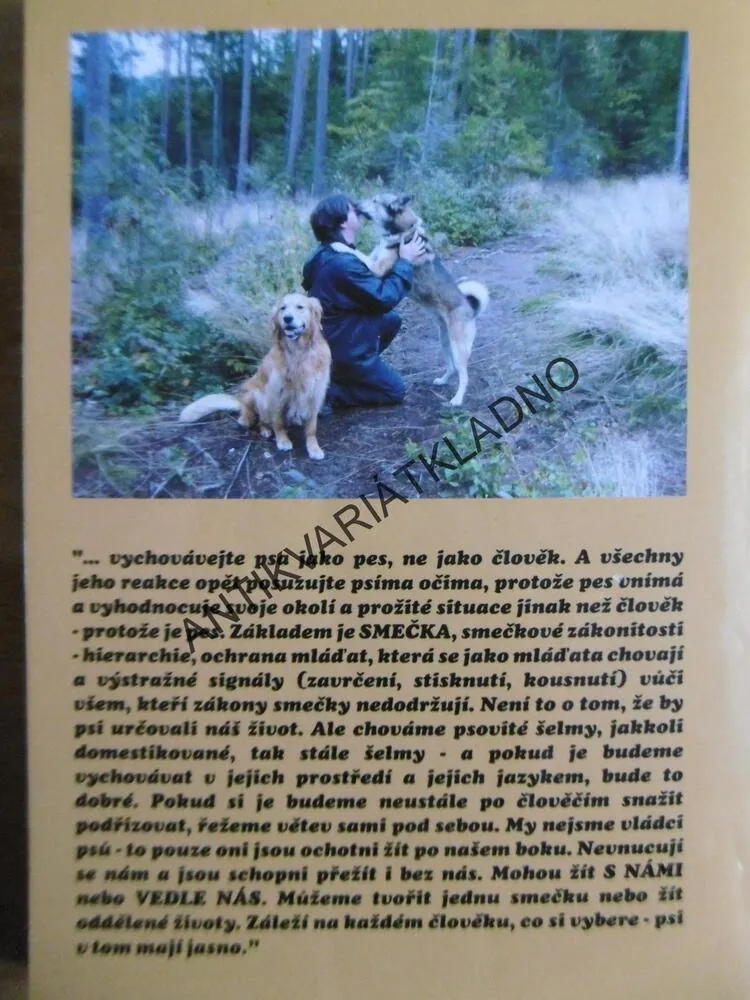PŘIROZENÁ KOMUNIKACE A ŽIVOT SE PSY, VIKTOR DOSTÁL, **an