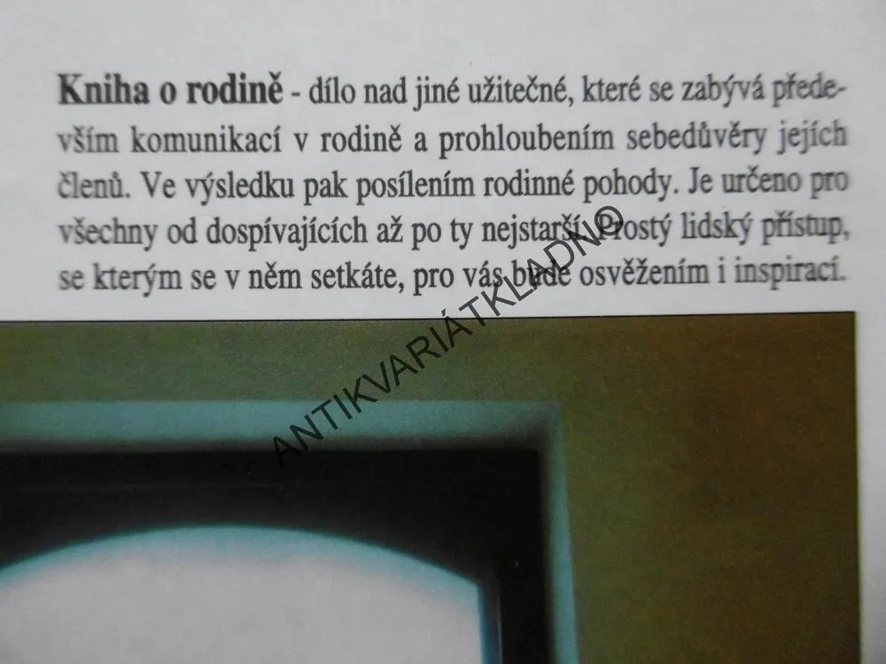 KNIHA O RODINĚ, VIRGINIA SATIROVÁ, , **an