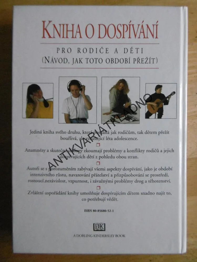 KNIHA O DOSPÍVÁNÍ, PRO RODIČE A DĚTI, TONY SMITH, **an